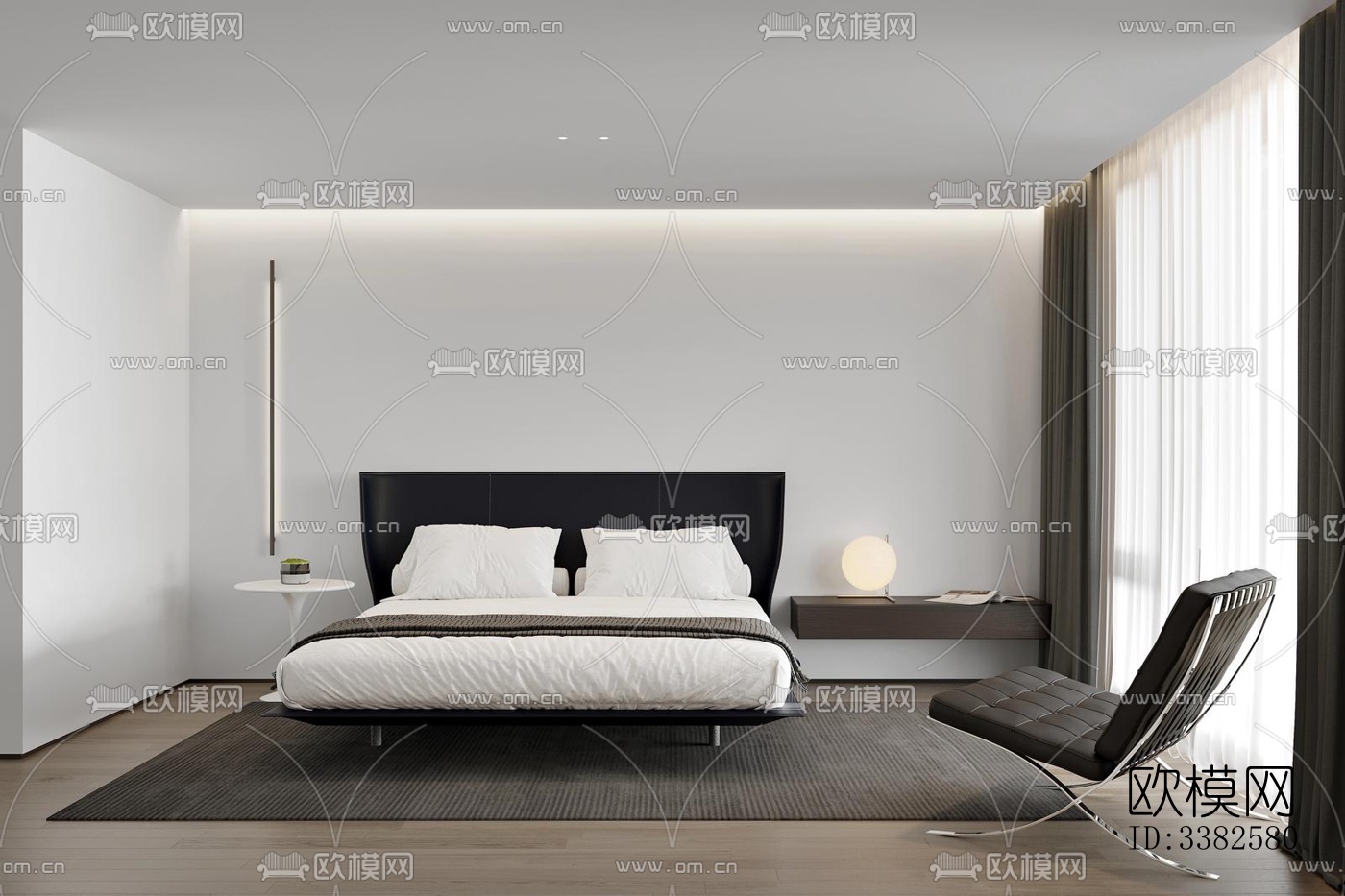 现代别墅效果图下载（渲染图7）