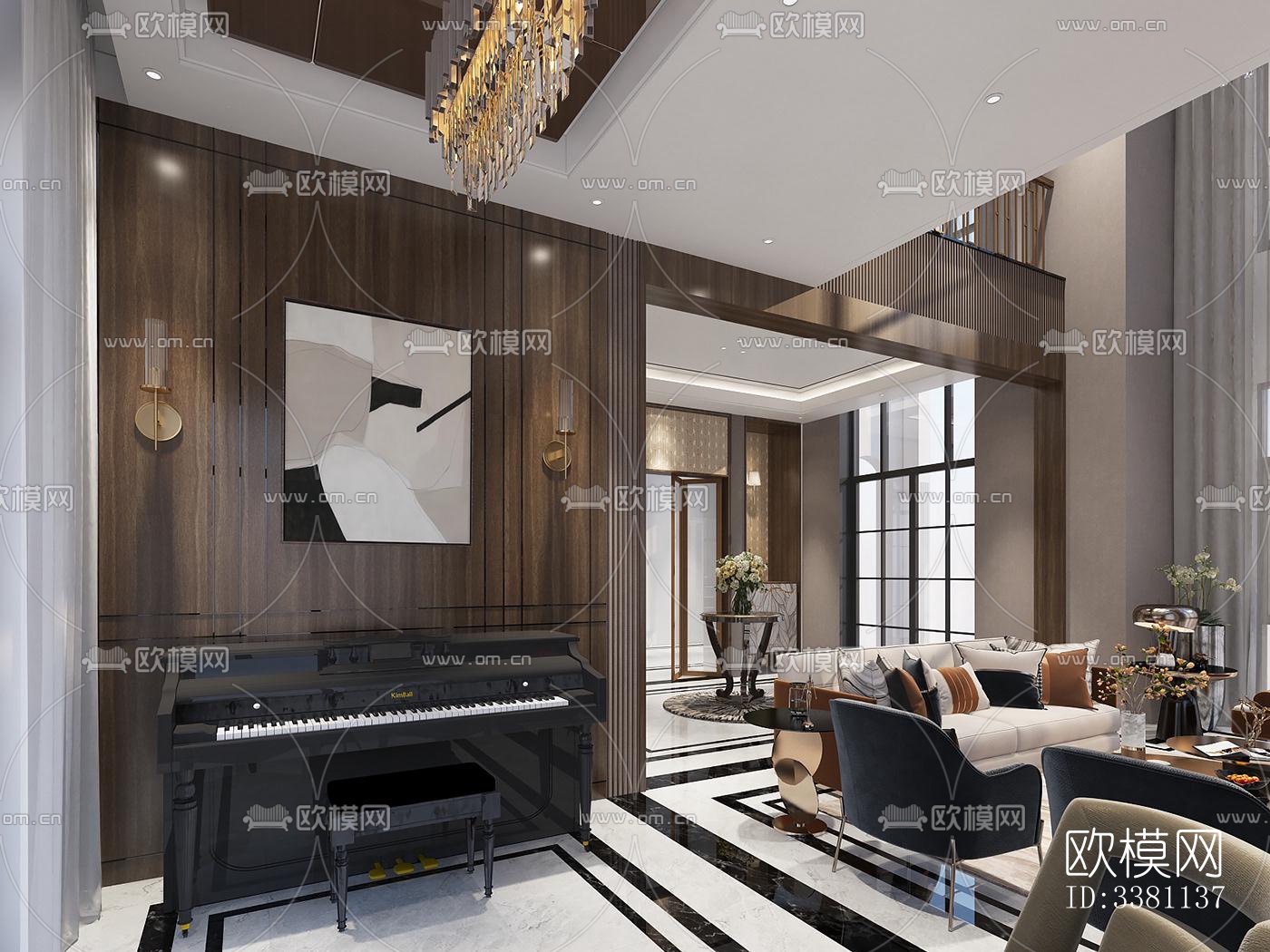 现代别墅效果图下载（渲染图4）