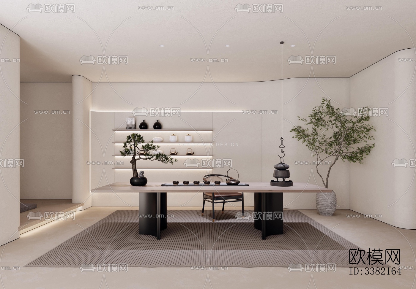 现代别墅效果图下载（渲染图3）