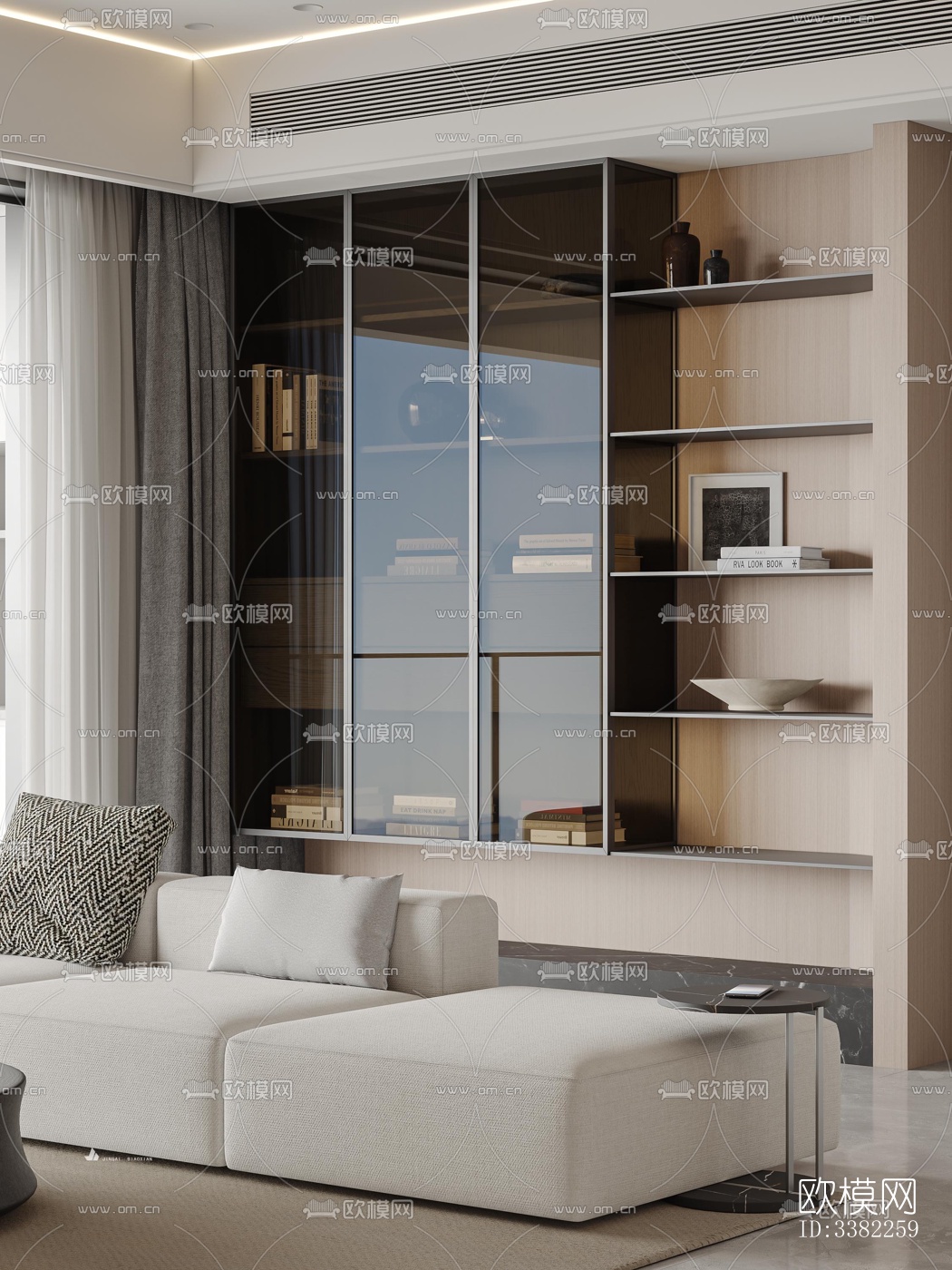 现代别墅效果图下载（渲染图10）