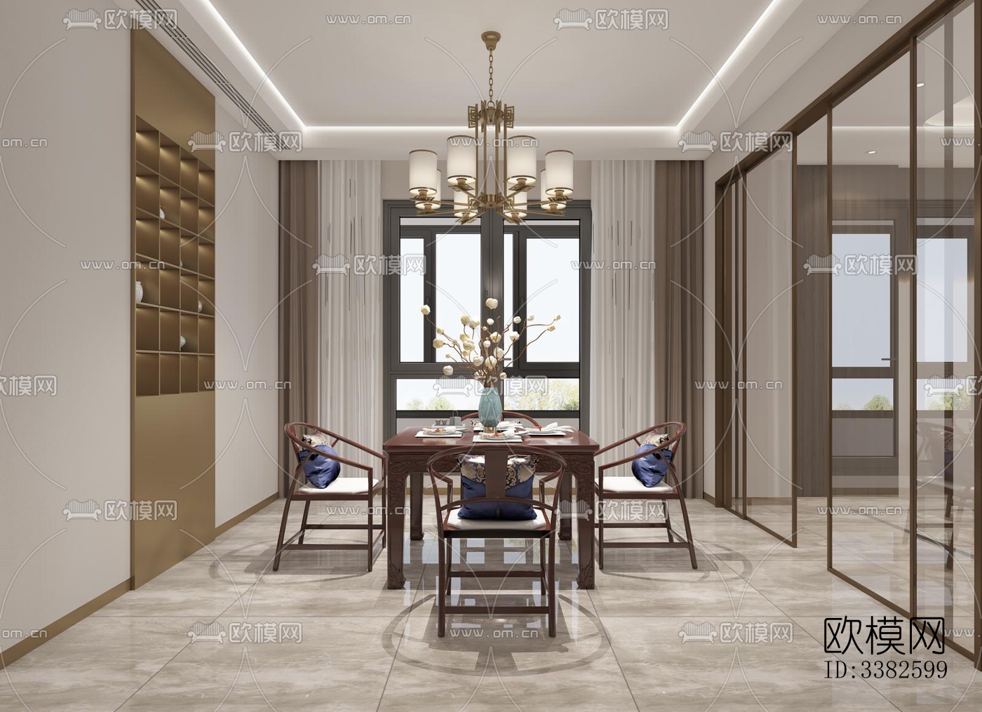 现代别墅效果图下载（渲染图7）