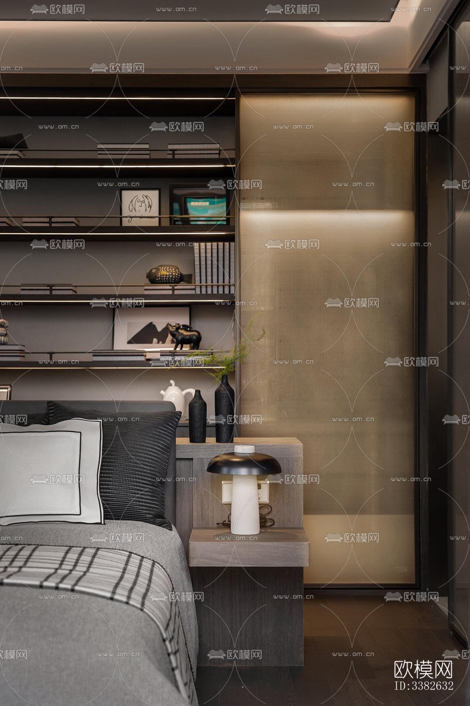 现代别墅效果图下载（渲染图15）