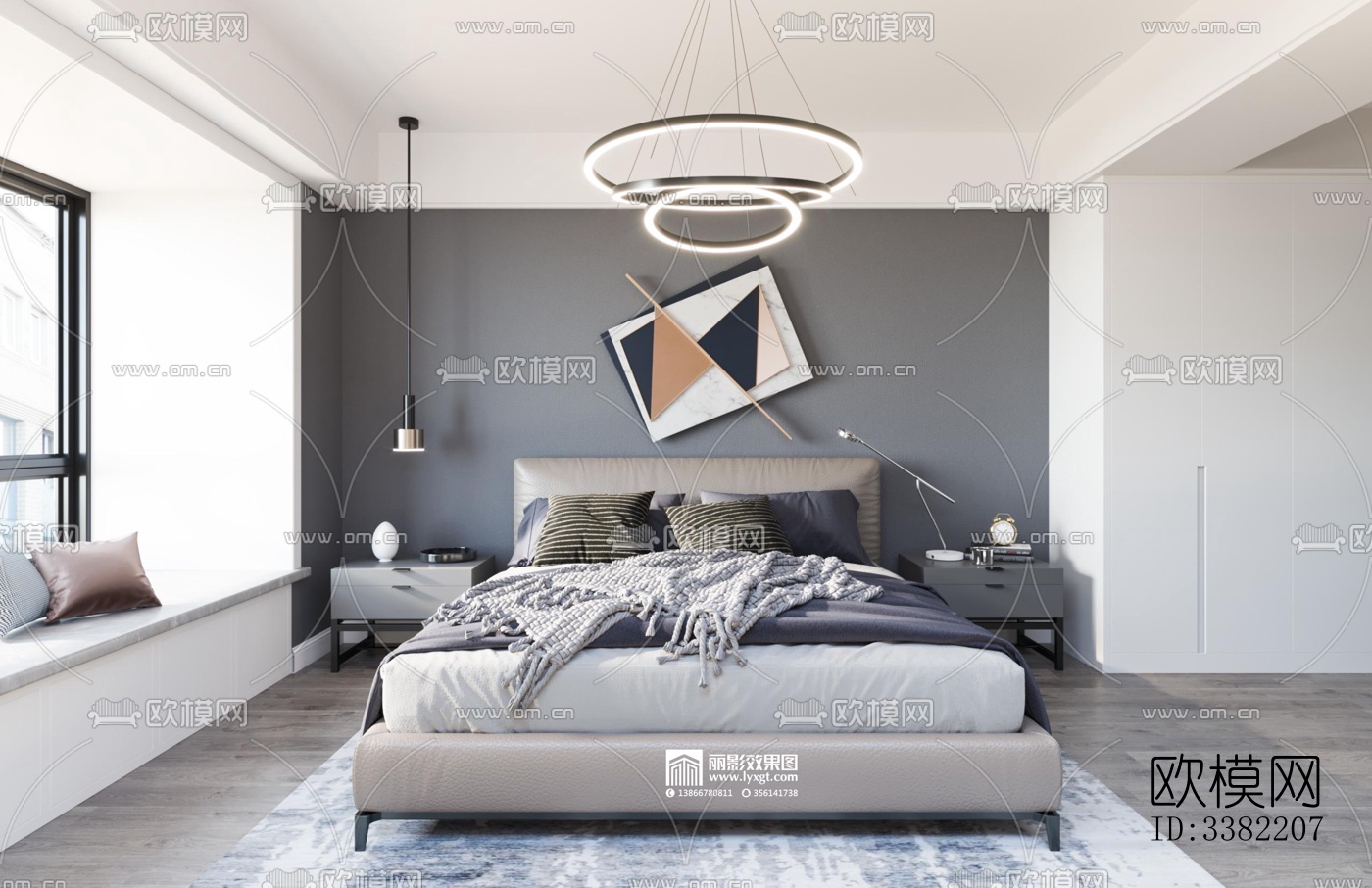 现代别墅效果图下载（渲染图1）