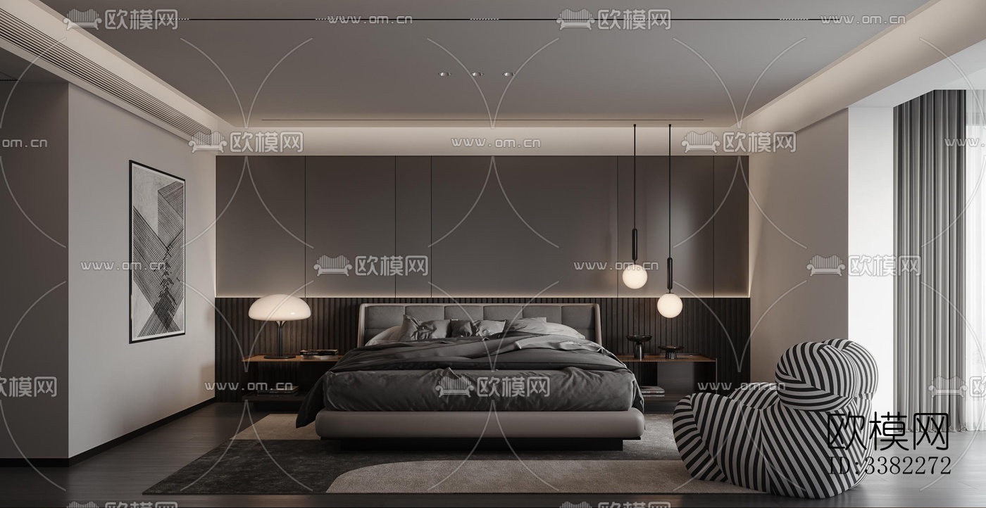 现代别墅效果图下载（渲染图6）