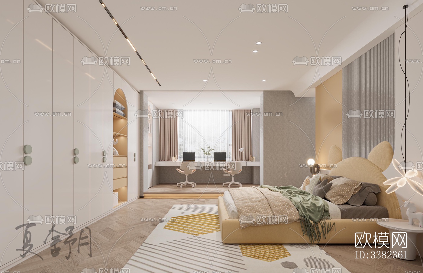 现代别墅效果图下载（渲染图10）