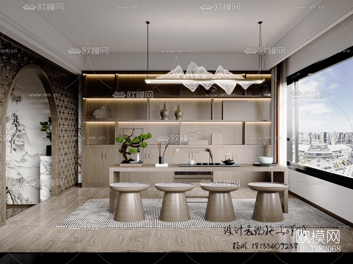 现代别墅效果图下载（渲染图10）