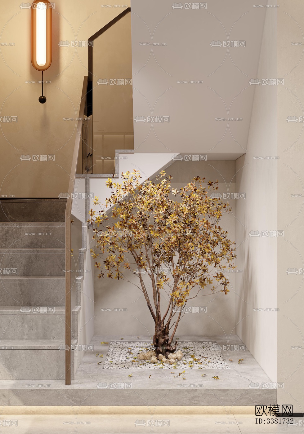 现代别墅效果图下载（渲染图9）