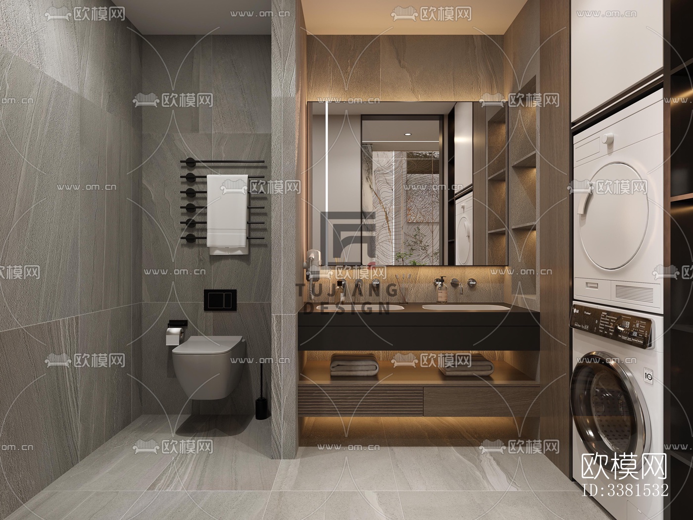 现代别墅效果图下载（渲染图8）