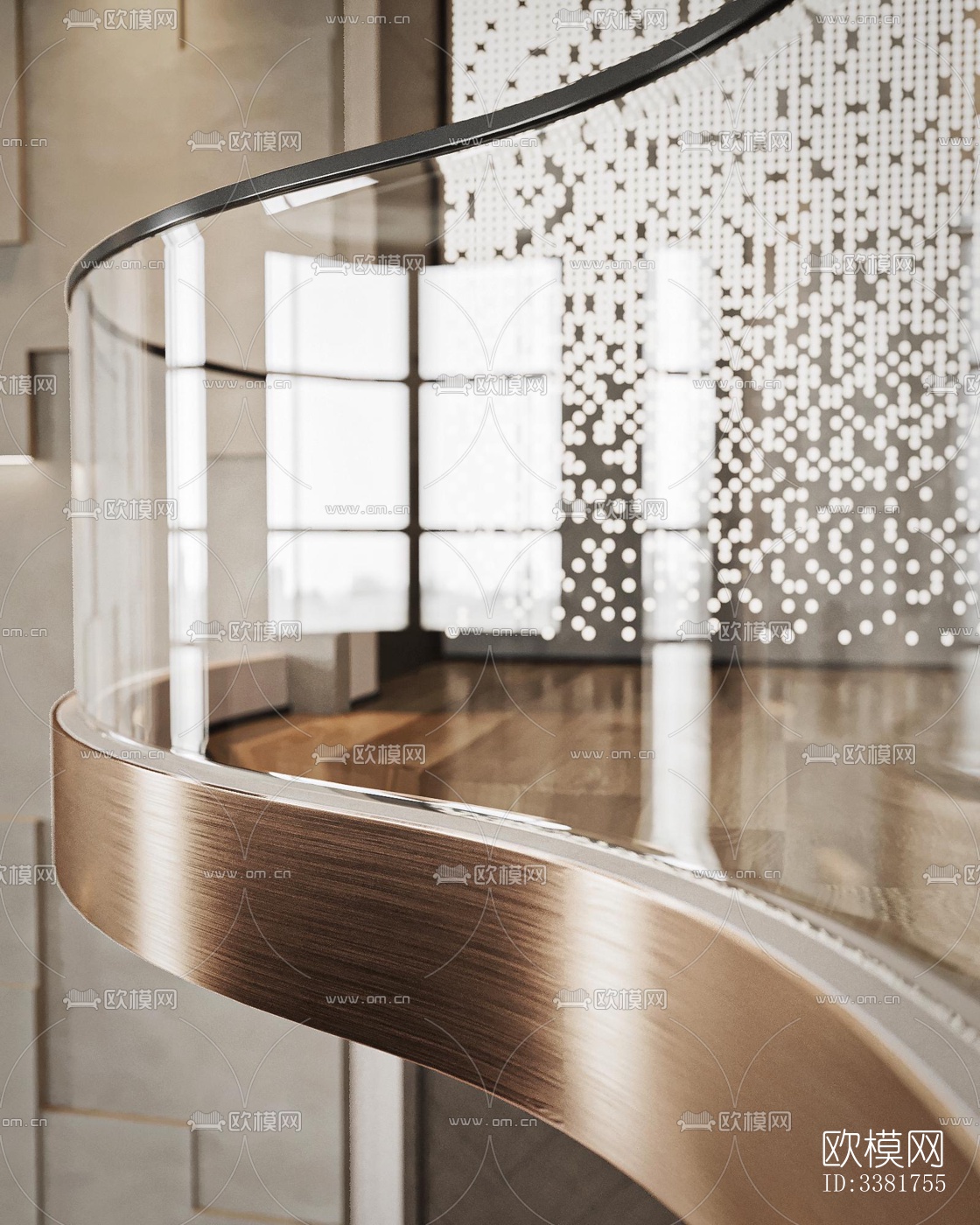 现代别墅效果图下载（渲染图1）