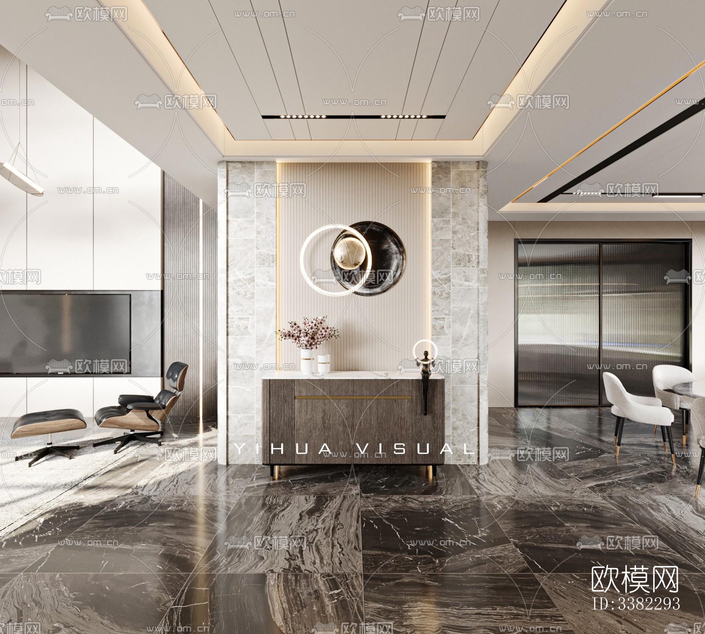 现代别墅效果图下载（渲染图6）