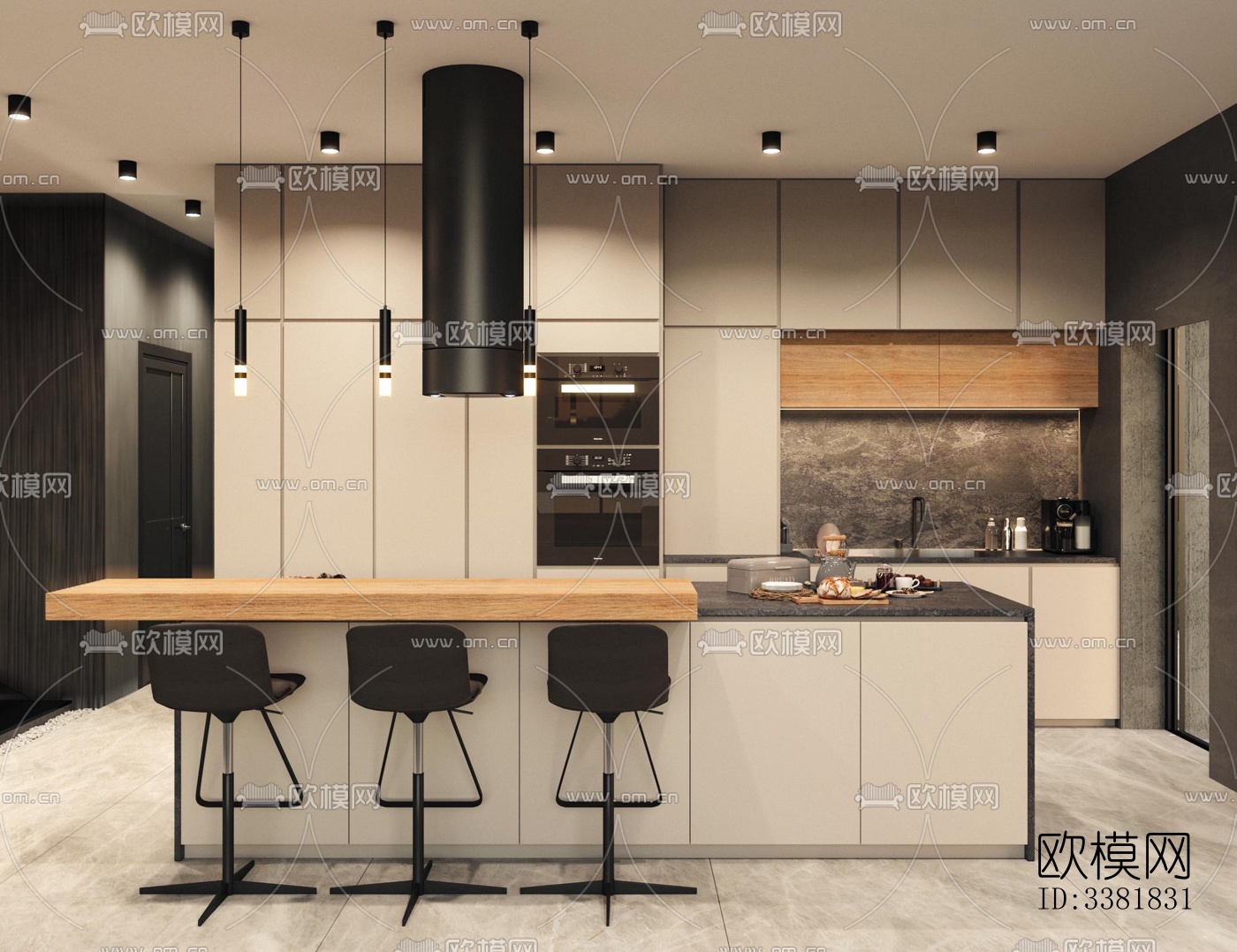 现代别墅效果图下载（渲染图13）