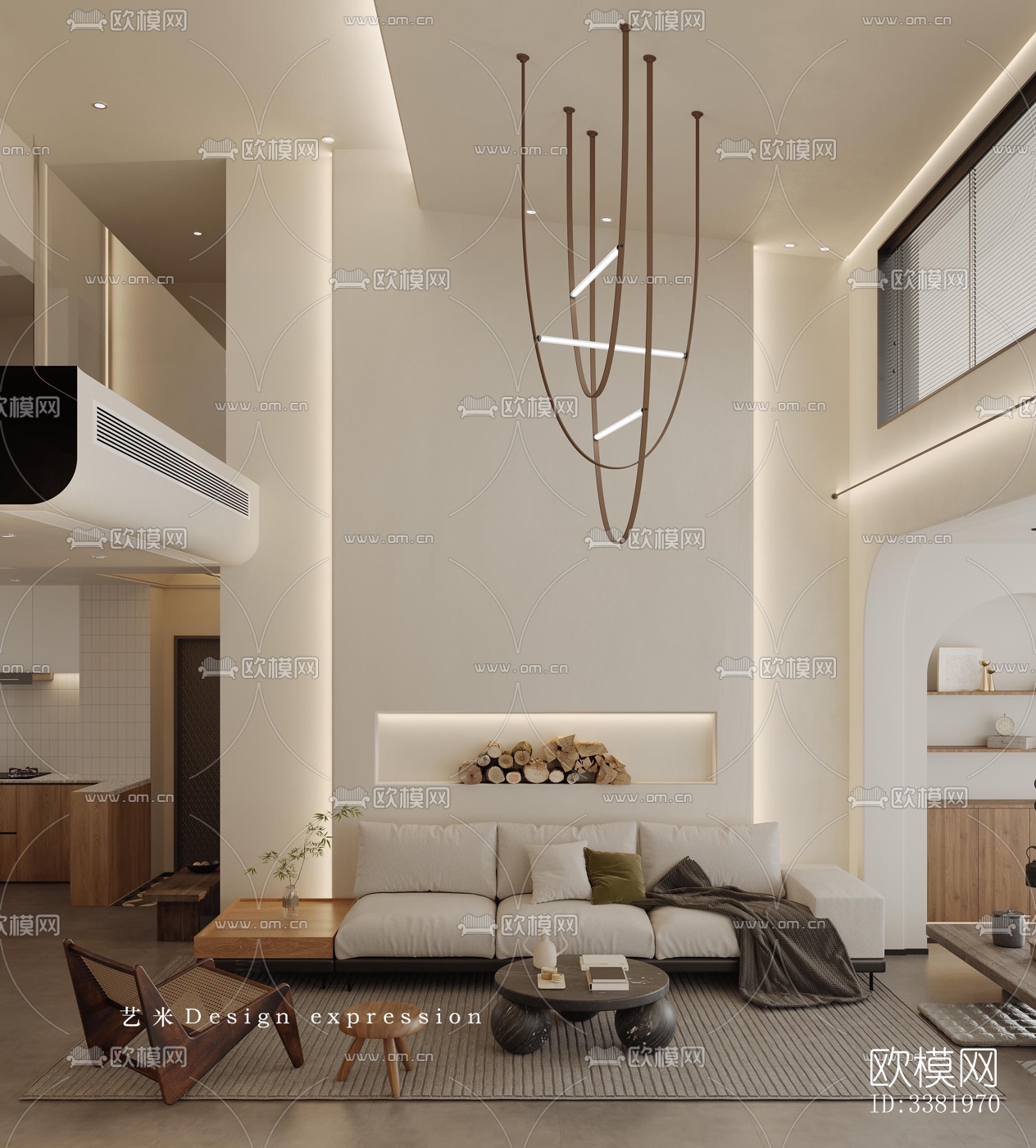 现代别墅效果图下载（渲染图3）