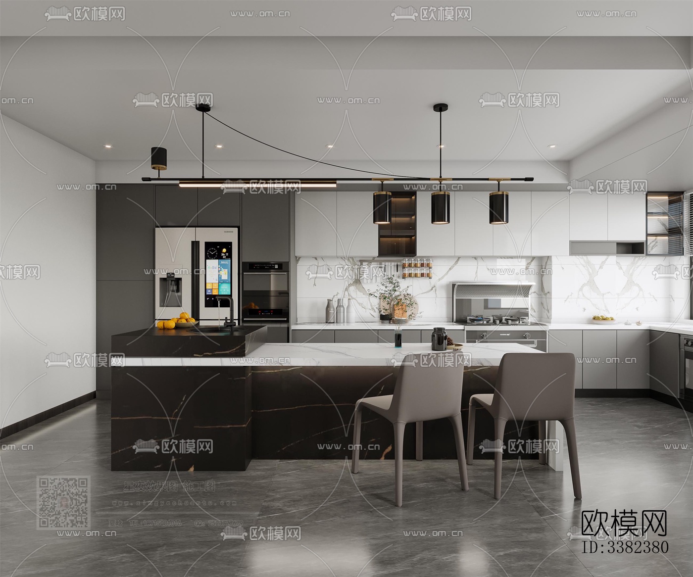 现代别墅效果图下载（渲染图11）