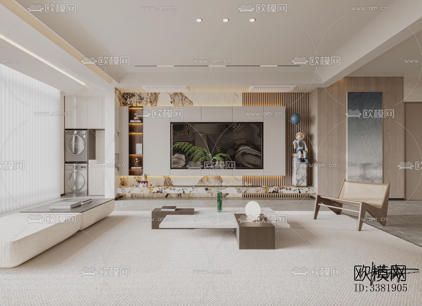 现代别墅效果图下载（渲染图7）