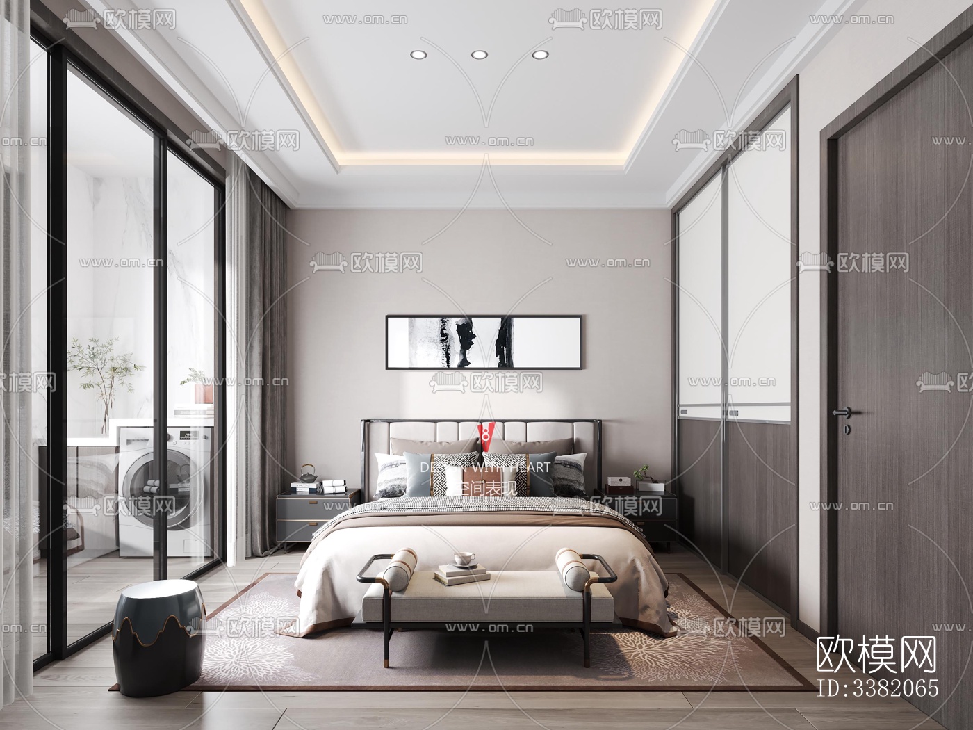 现代别墅效果图下载（渲染图8）