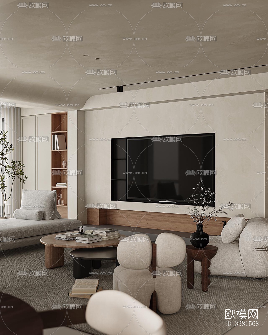 现代别墅效果图下载（渲染图8）