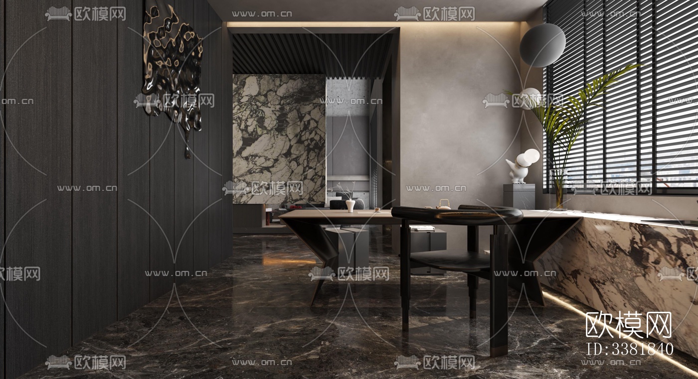 现代别墅效果图下载（渲染图9）