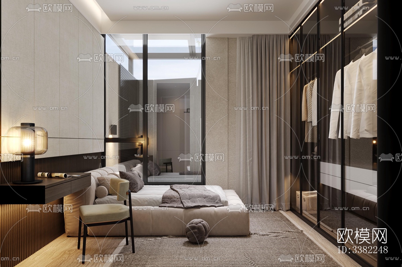 现代别墅效果图下载（渲染图15）