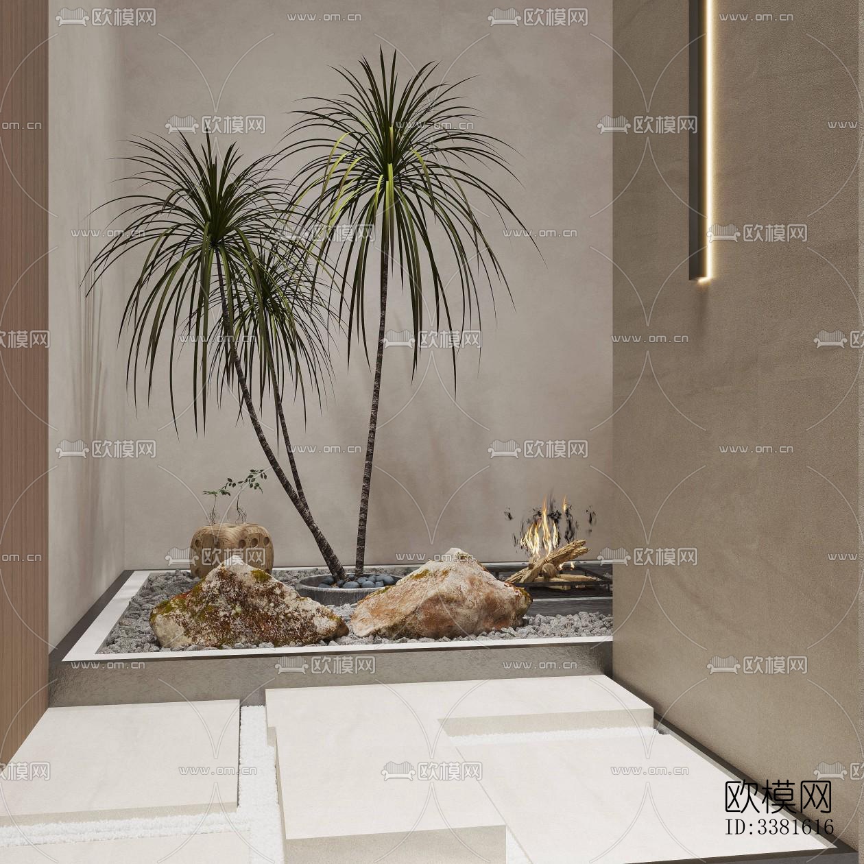 现代别墅效果图下载（渲染图1）