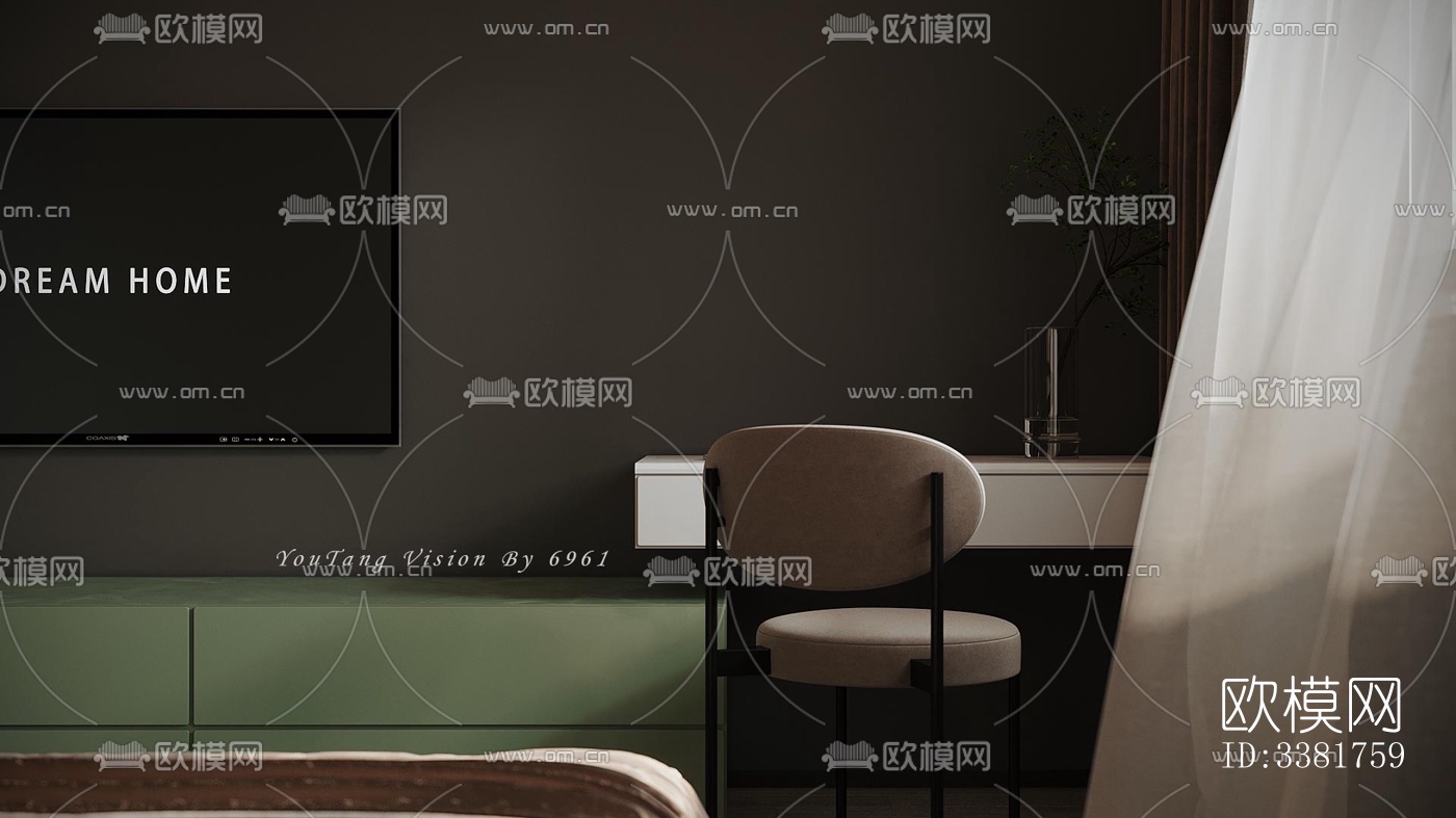 现代别墅效果图下载（渲染图4）