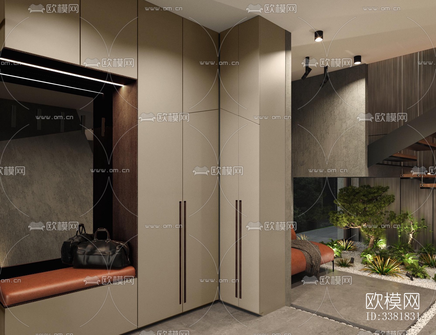 现代别墅效果图下载（渲染图6）