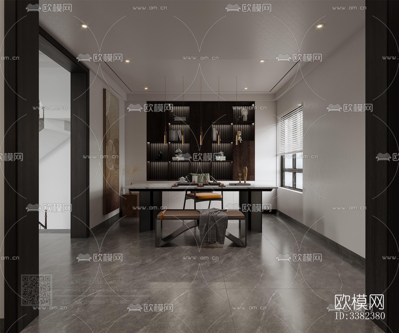 现代别墅效果图下载（渲染图12）