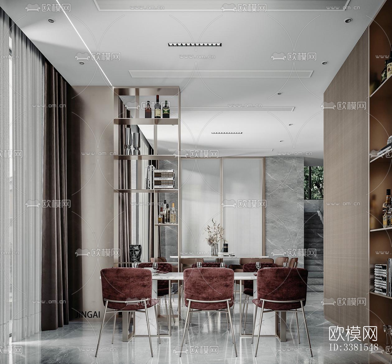 现代别墅效果图下载（渲染图16）