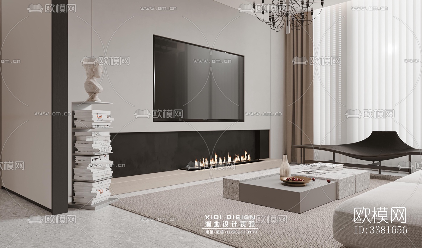 现代别墅效果图下载（渲染图5）