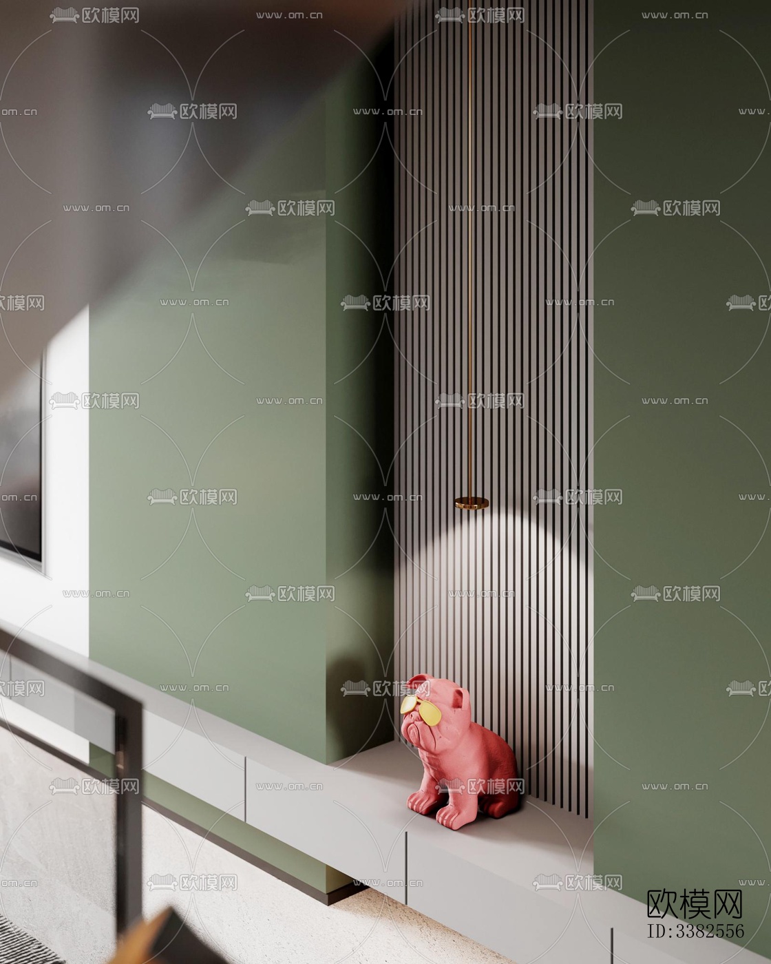 现代别墅效果图下载（渲染图7）