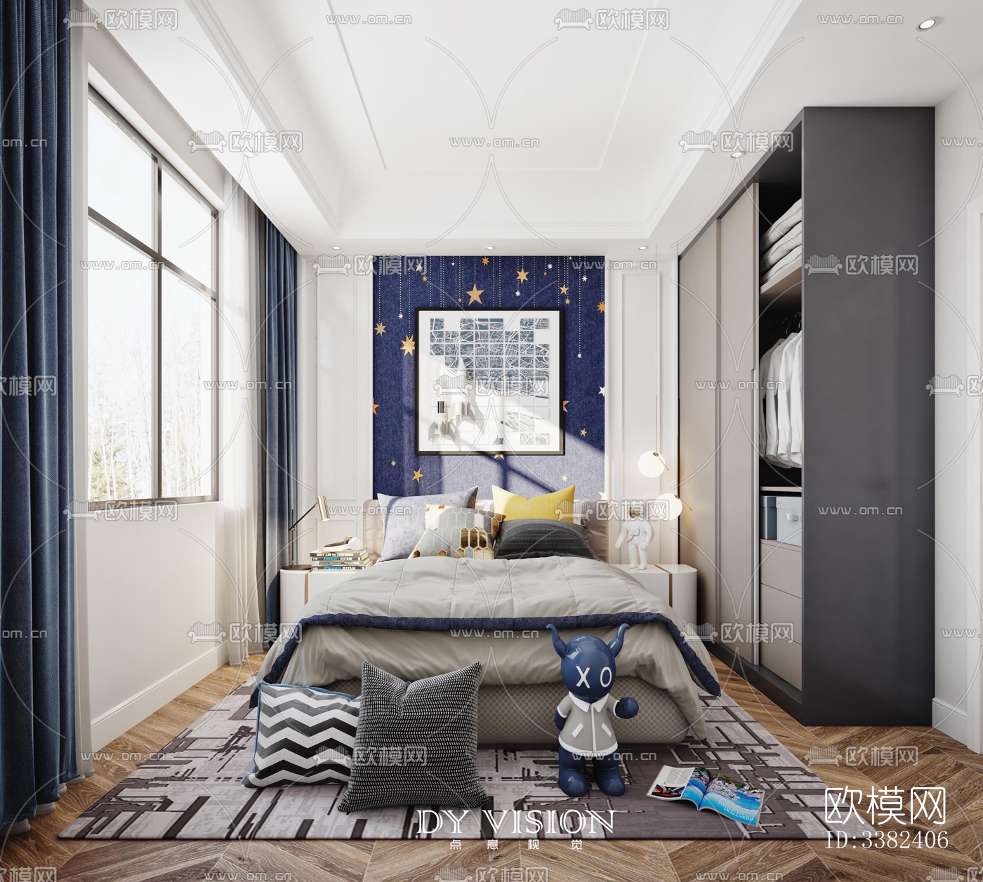 现代别墅效果图下载（渲染图12）