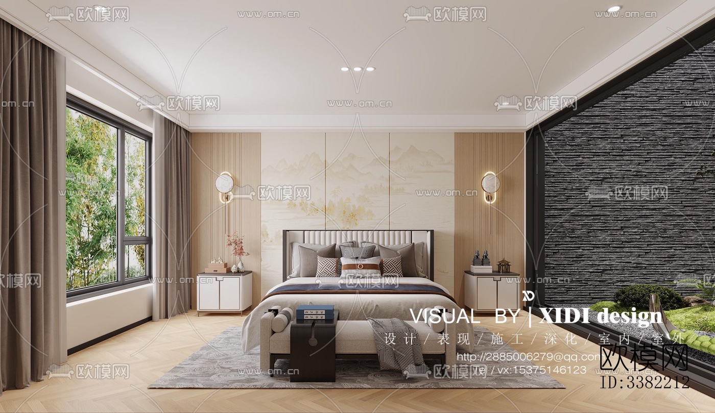 现代别墅效果图下载（渲染图6）