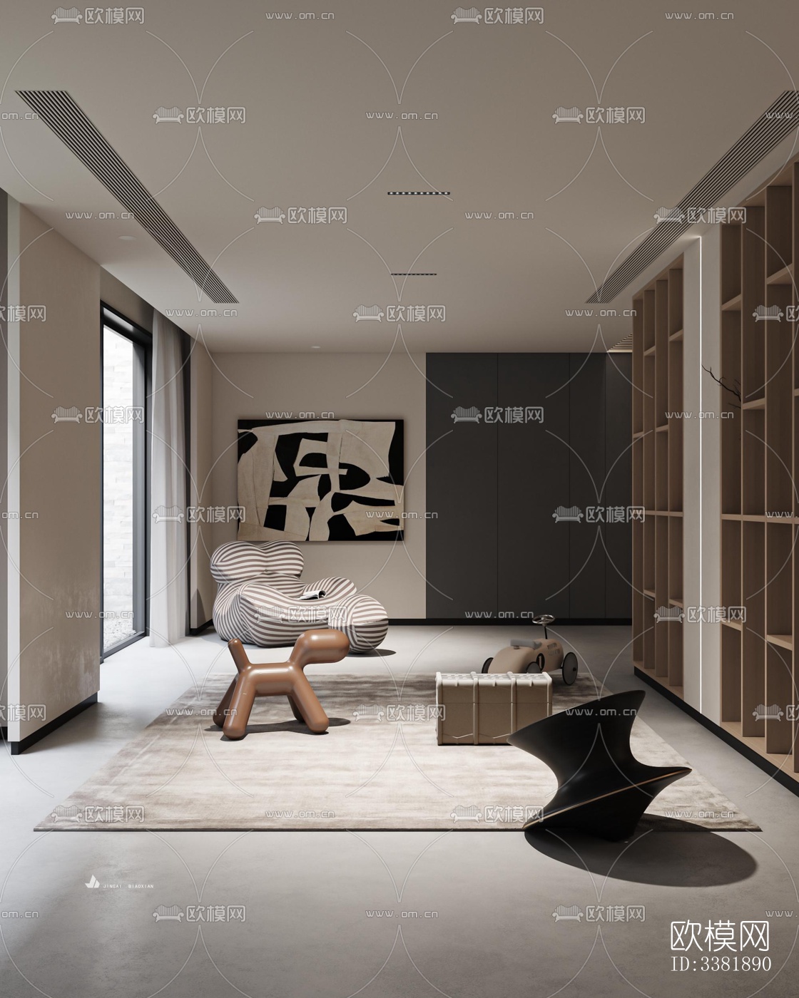 现代别墅效果图下载（渲染图5）