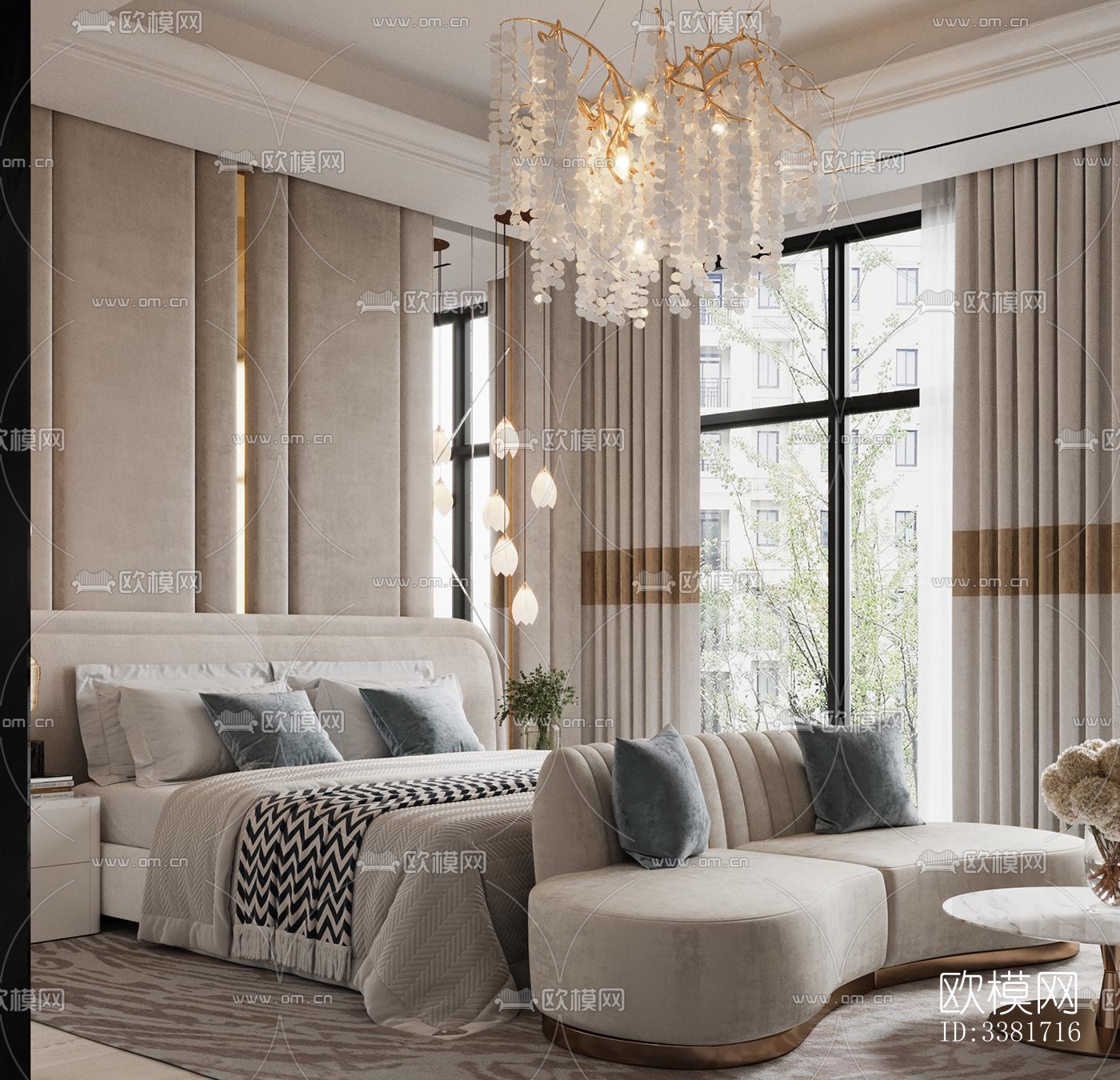 现代别墅效果图下载（渲染图12）