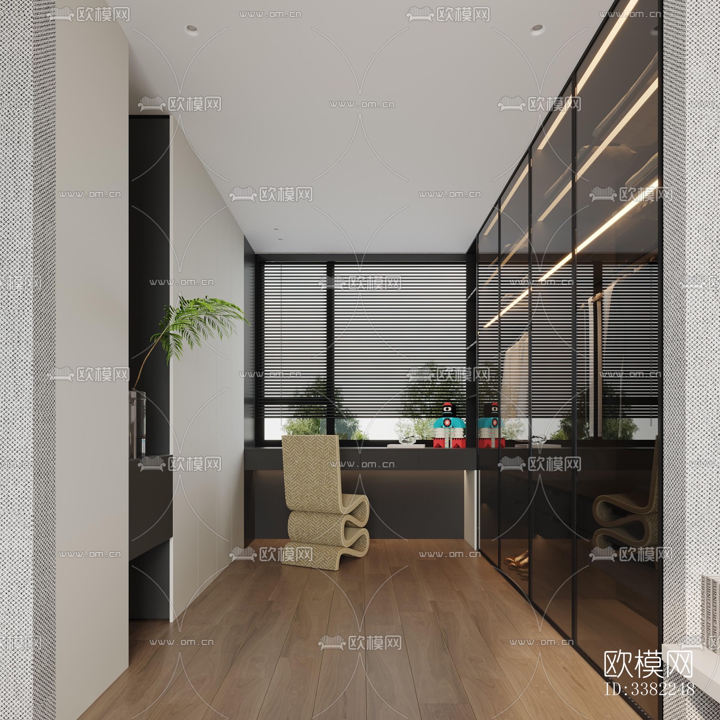 现代别墅效果图下载（渲染图3）