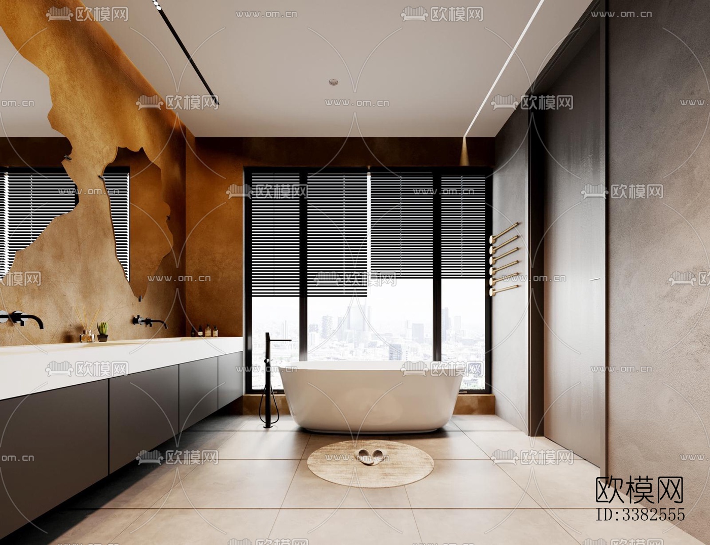 现代别墅效果图下载（渲染图16）