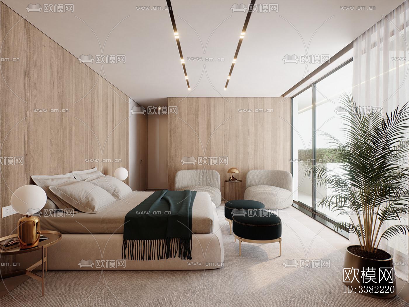 现代别墅效果图下载（渲染图6）