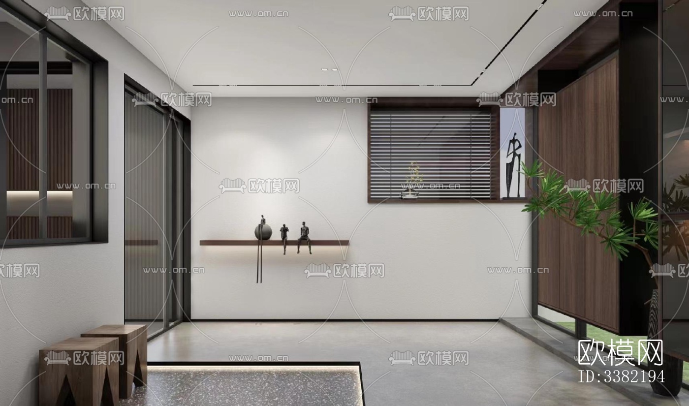 现代别墅效果图下载（渲染图9）