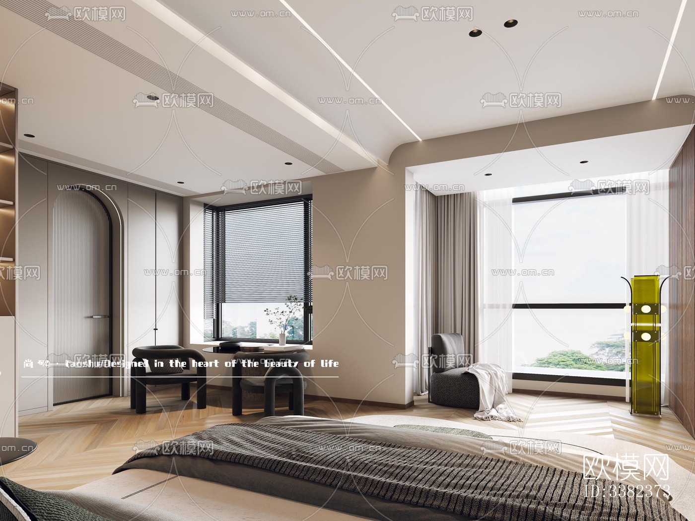 现代别墅效果图下载（渲染图8）