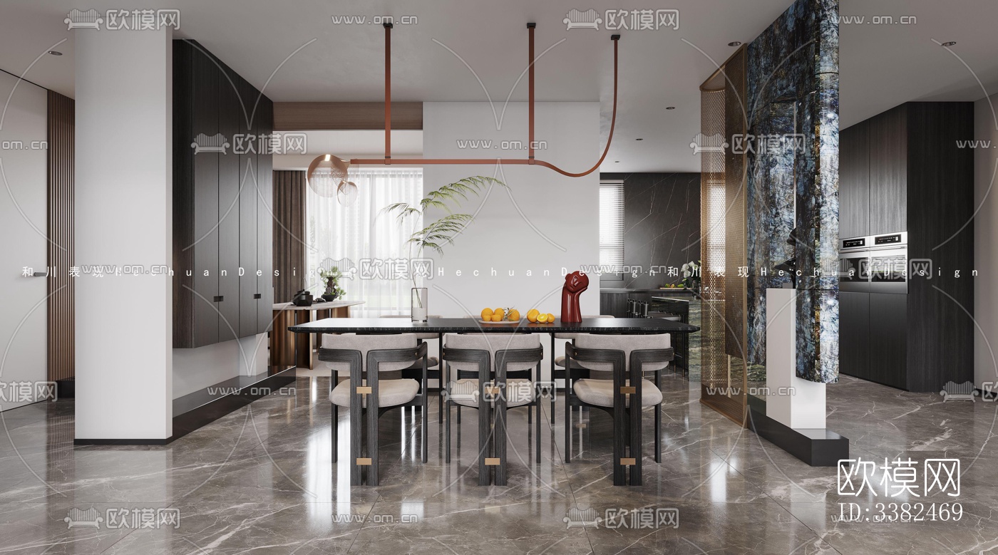 现代别墅效果图下载（渲染图7）