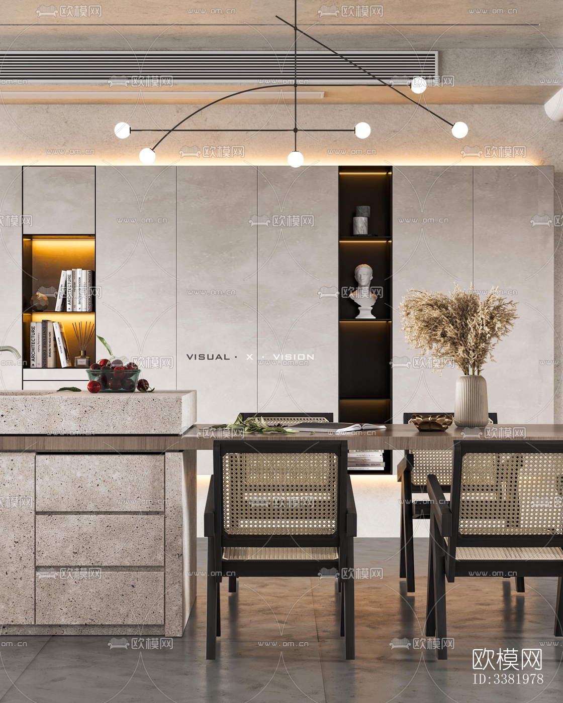 现代别墅效果图下载（渲染图12）