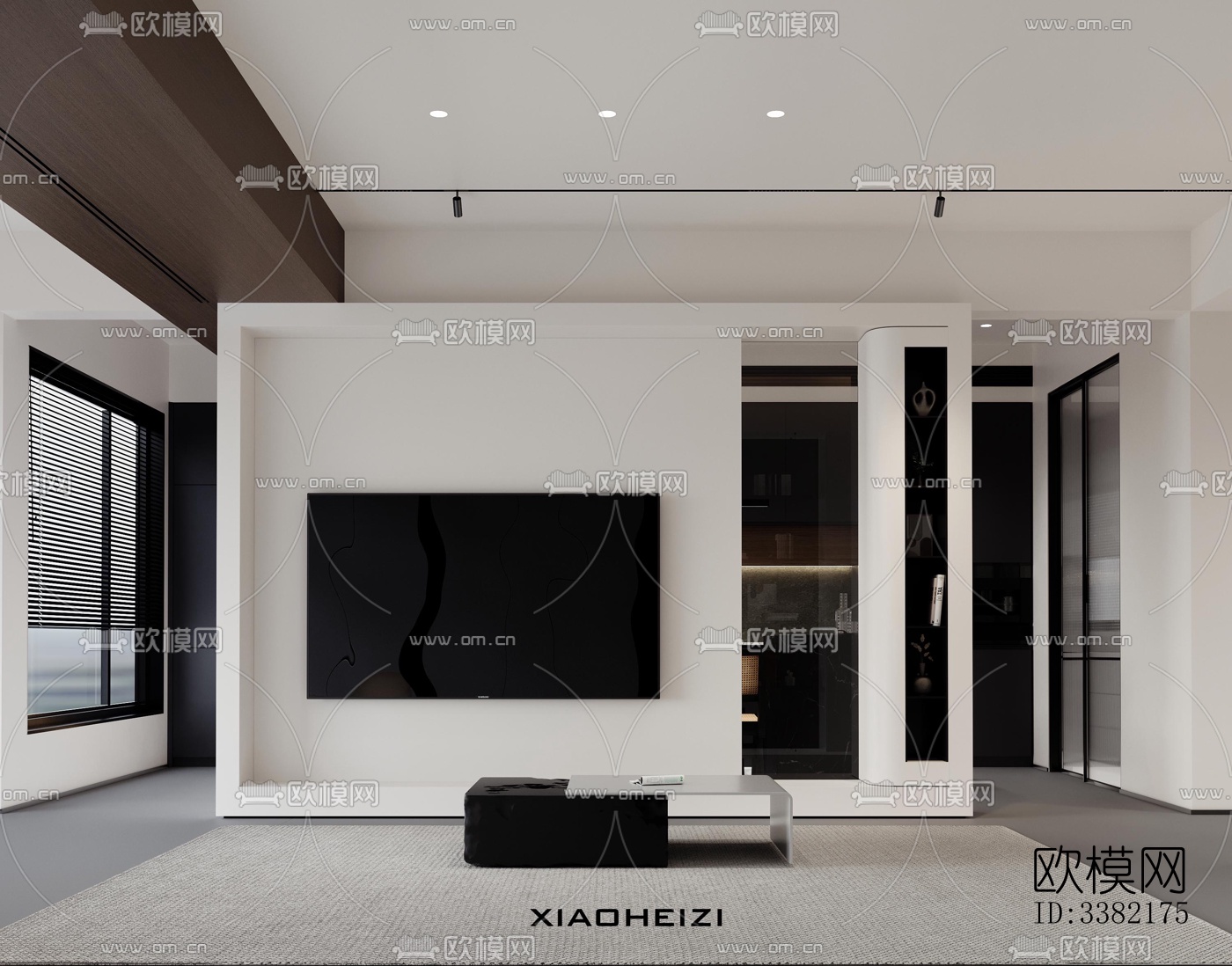 现代别墅效果图下载（渲染图7）