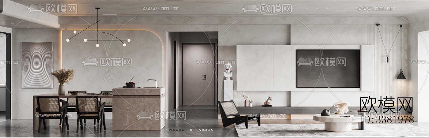 现代别墅效果图下载（渲染图3）