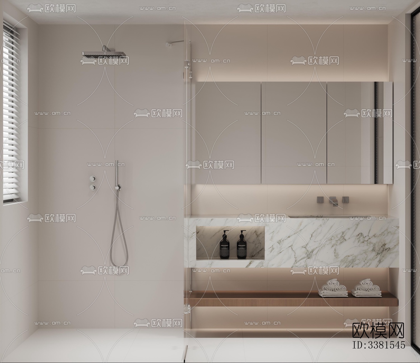 现代别墅效果图下载（渲染图4）