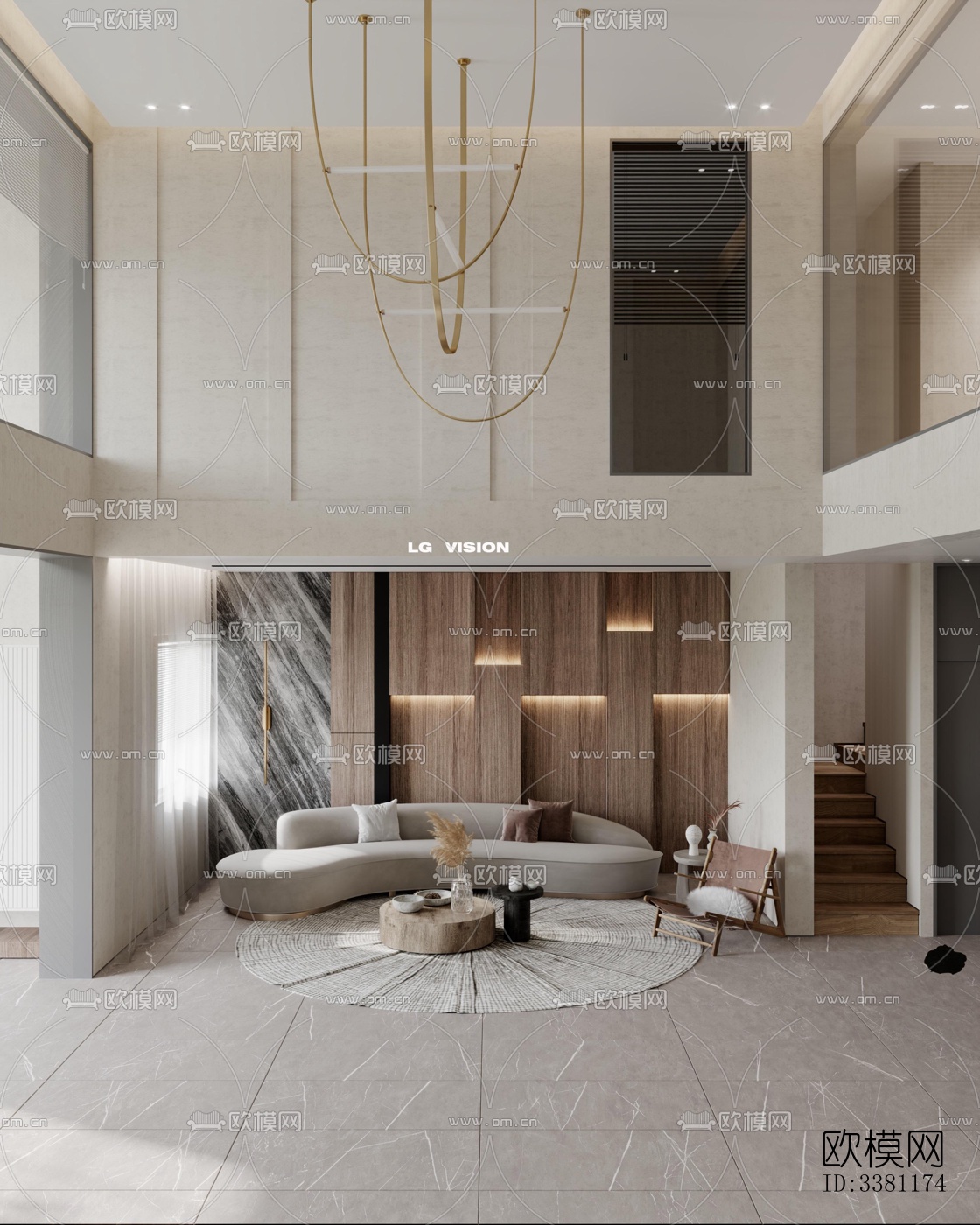 现代别墅效果图下载（渲染图9）