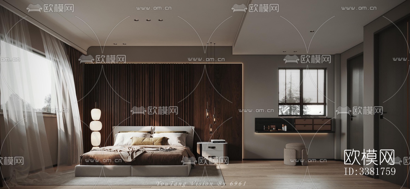 现代别墅效果图下载（渲染图3）