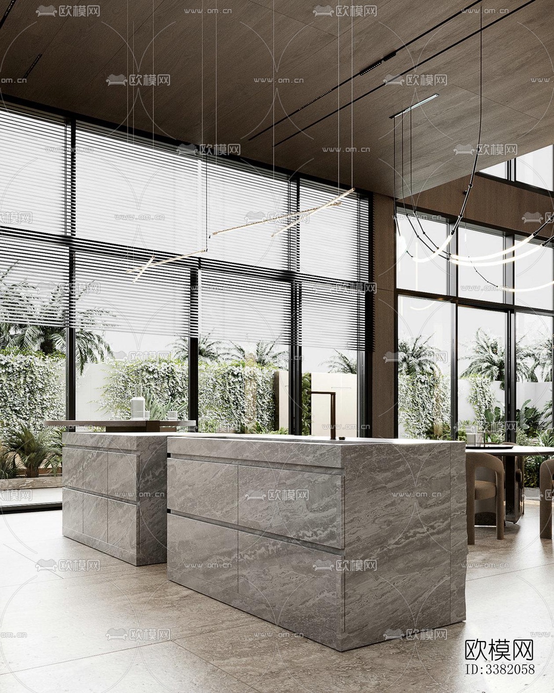 现代别墅效果图下载（渲染图17）