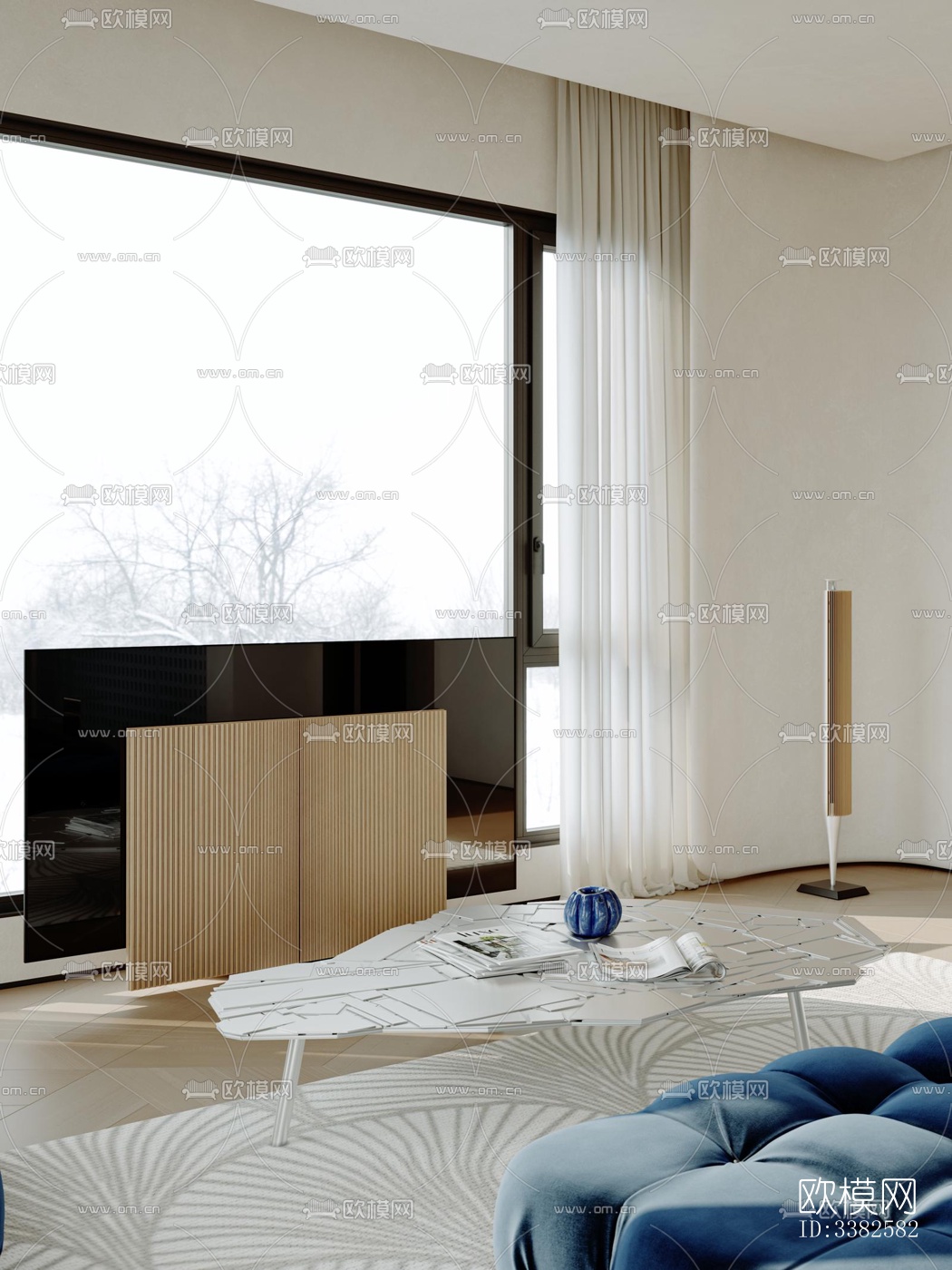 现代别墅效果图下载（渲染图13）