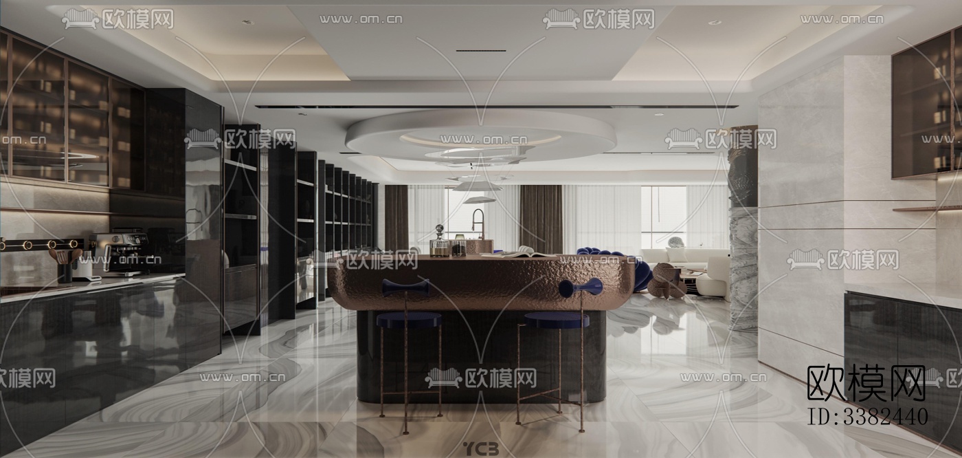 现代别墅效果图下载（渲染图5）