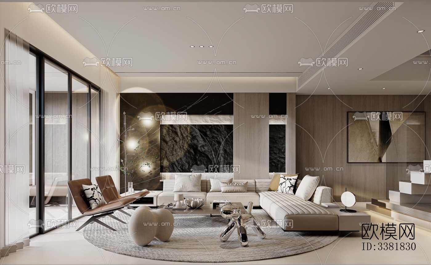 现代别墅效果图下载（渲染图5）