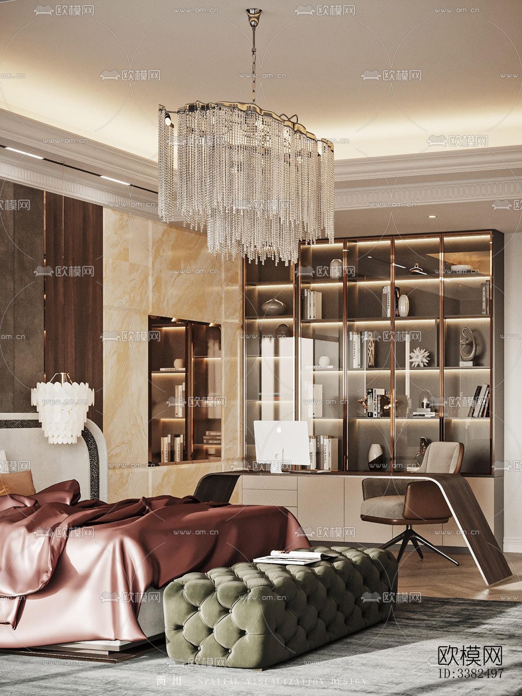 现代别墅效果图下载（渲染图9）